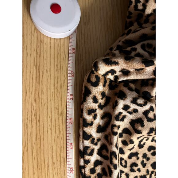 Chico’s Animal Print Ponte stretch so slimming Juliet Ankle Pant Size .5 S Sand - Picture 12 of 13